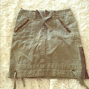 American Eagle Outfitters Military Skirt